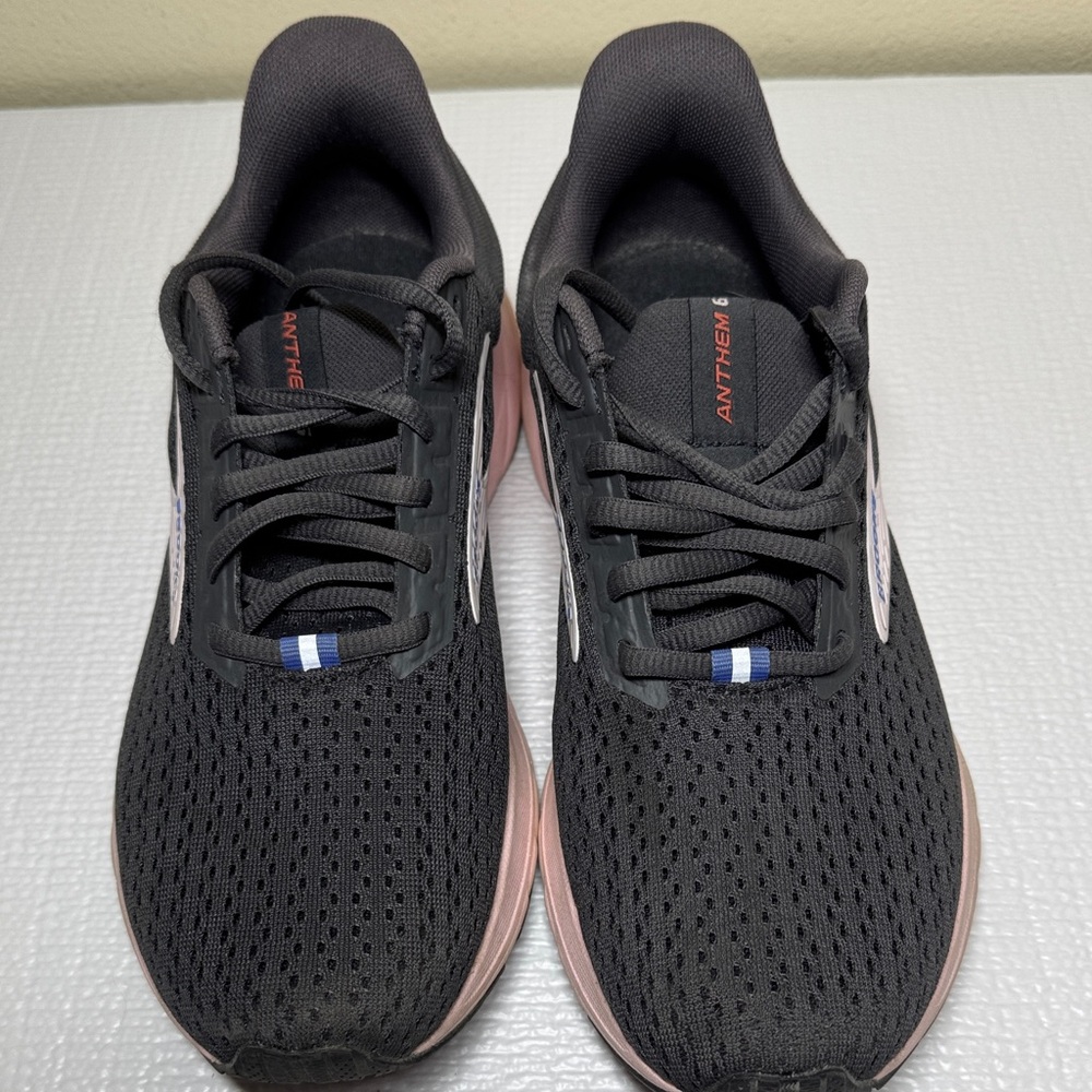 Brooks Black and Pink Running Shoes